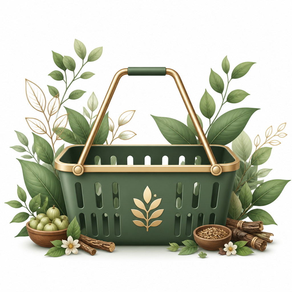 Empty Ayurvedic cart